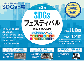 「第3回SDGsフェスティバル in 名古屋丸の内」開催中です！