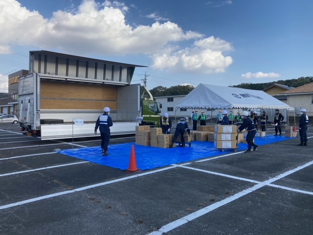 2022年度愛知県・みよし市災害物流訓練に協力しました。